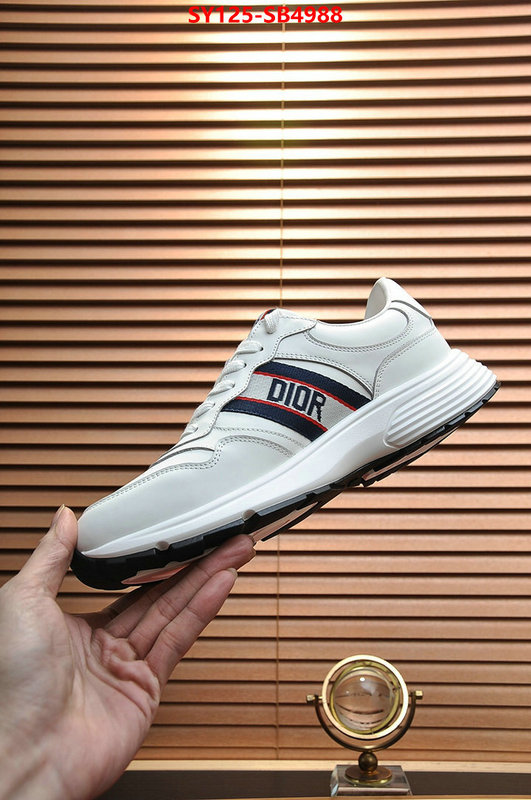 Men shoes-Dior 2024 perfect replica designer ID: SB4988 $: 125USD