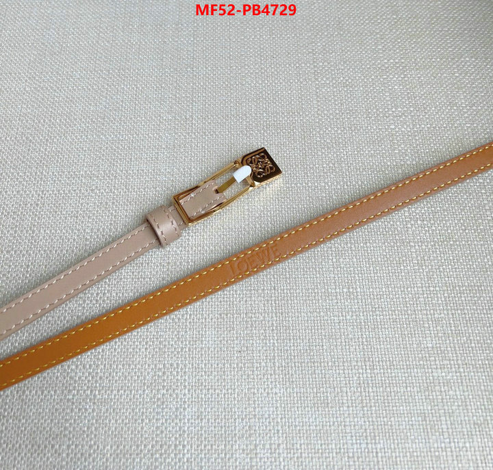 Belts-Loewe wholesale china ID: PB4729 $: 52USD