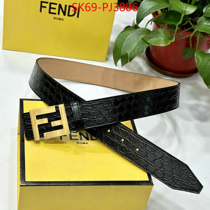 Belts-Fendi best quality designer ID: PJ3806 $: 69USD