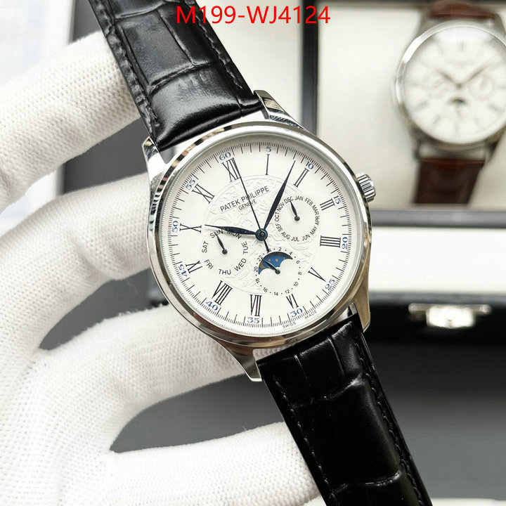 Watch(TOP)-Patek Philippe where to buy high quality ID: WJ4124 $: 199USD