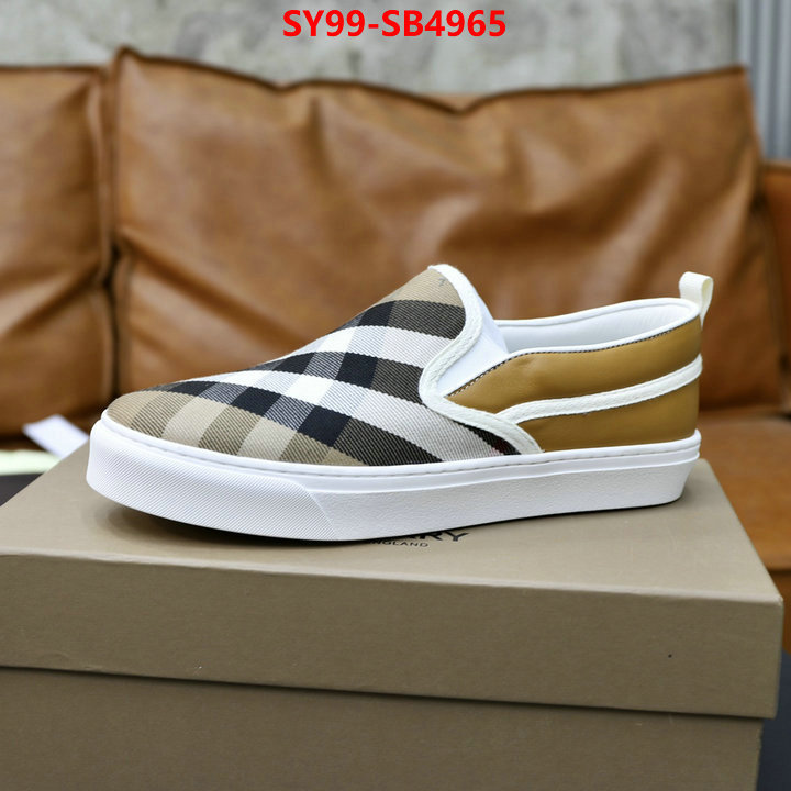 Women Shoes-Burberry customize best quality replica ID: SB4965 $: 99USD