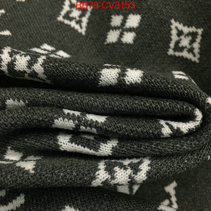 Clothing-LV designer 1:1 replica ID: CV3153 $: 79USD