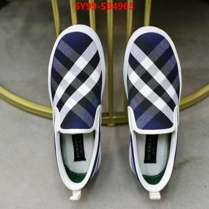 Women Shoes-Burberry customize best quality replica ID: SB4965 $: 99USD