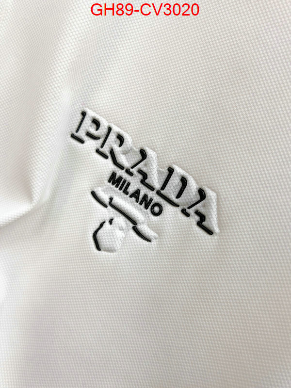 Clothing-Prada is it ok to buy replica ID: CV3020 $: 89USD