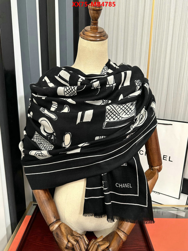 Scarf-Chanel hot sale ID: MB4785 $: 75USD