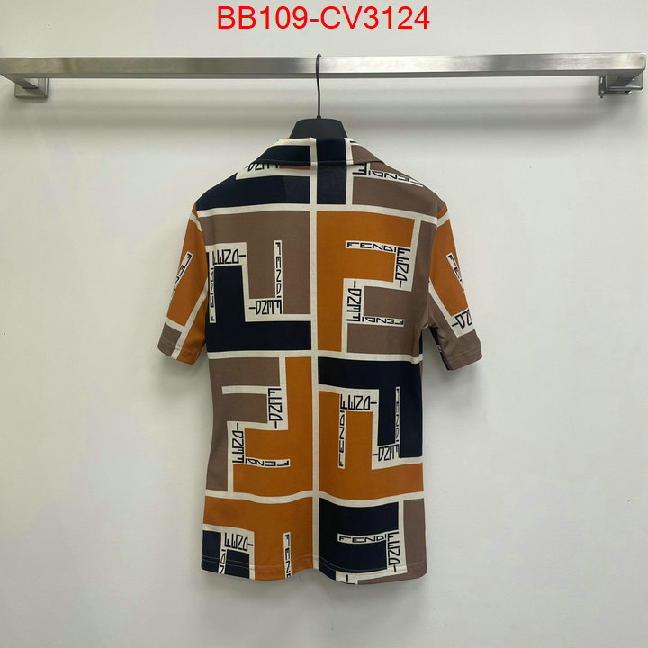Clothing-Fendi high quality aaaaa replica ID: CV3124 $: 109USD