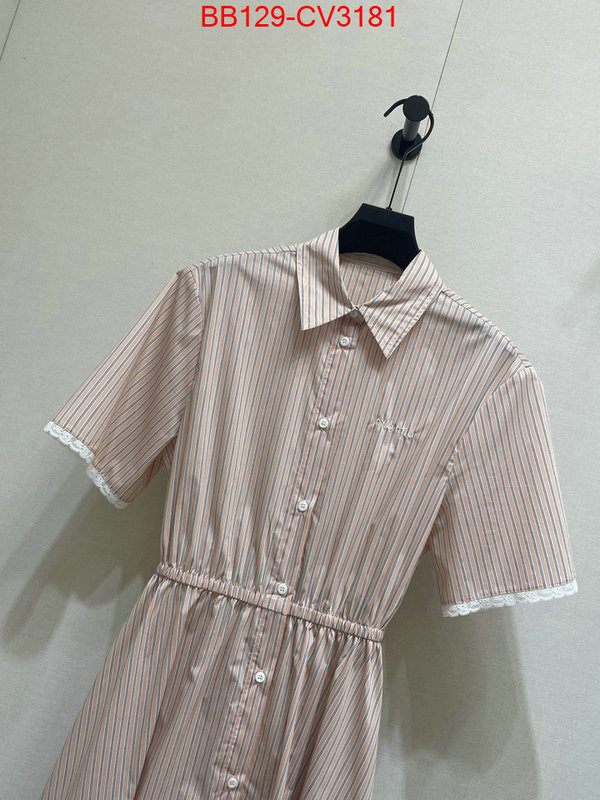 Clothing-MIU MIU where can i find ID: CV3181 $: 129USD