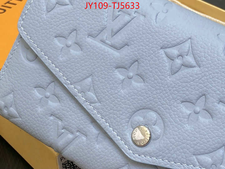 LV Bags(TOP)-Wallet how to find replica shop ID: TJ5633 $: 109USD,