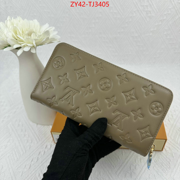 LV Bags(4A)-Wallet replicas buy special ID: TJ3405 $: 42USD,