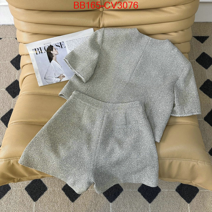Clothing-Chanel what is aaaaa quality ID: CV3076 $: 165USD