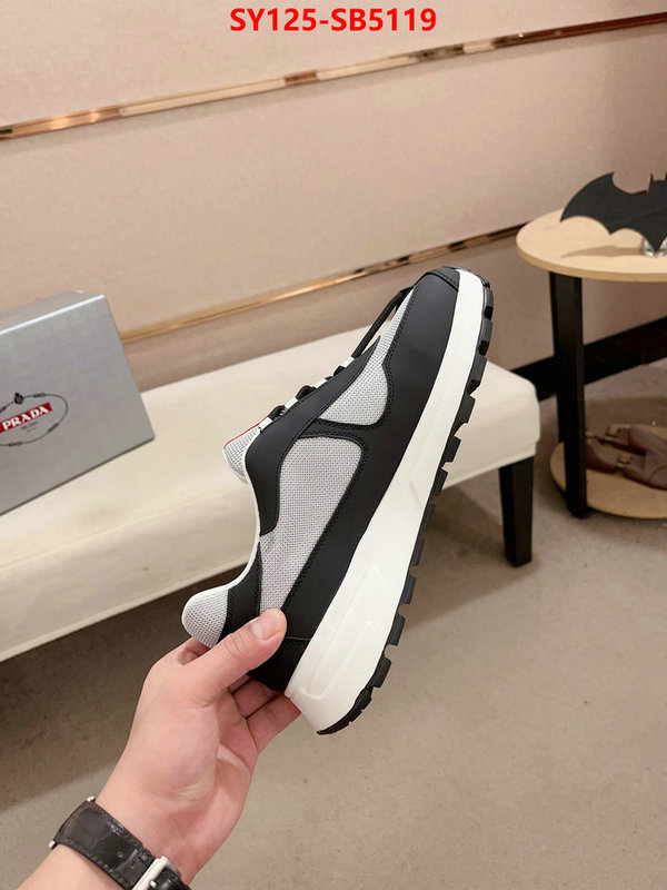 Men shoes-Prada what best replica sellers ID: SB5119 $: 125USD