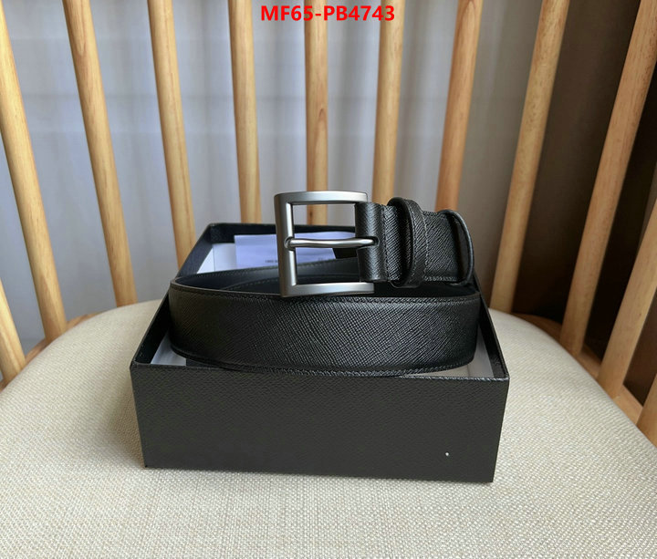 Belts-Prada luxury ID: PB4743 $: 65USD