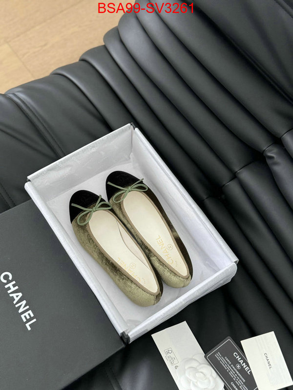Women Shoes-Chanel copy aaaaa ID: SV3261 $: 99USD