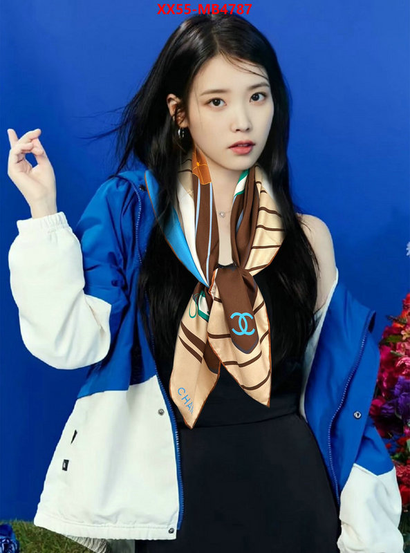 Scarf-Chanel quality replica ID: MB4787 $: 55USD