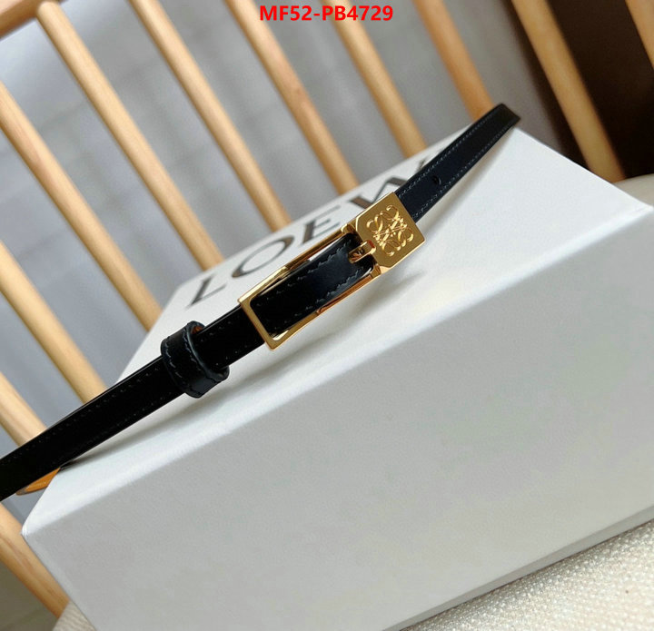 Belts-Loewe wholesale china ID: PB4729 $: 52USD