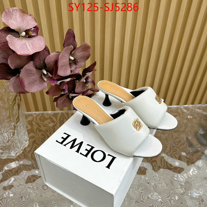 Women Shoes-Loewe where to find the best replicas ID: SJ5286 $: 125USD