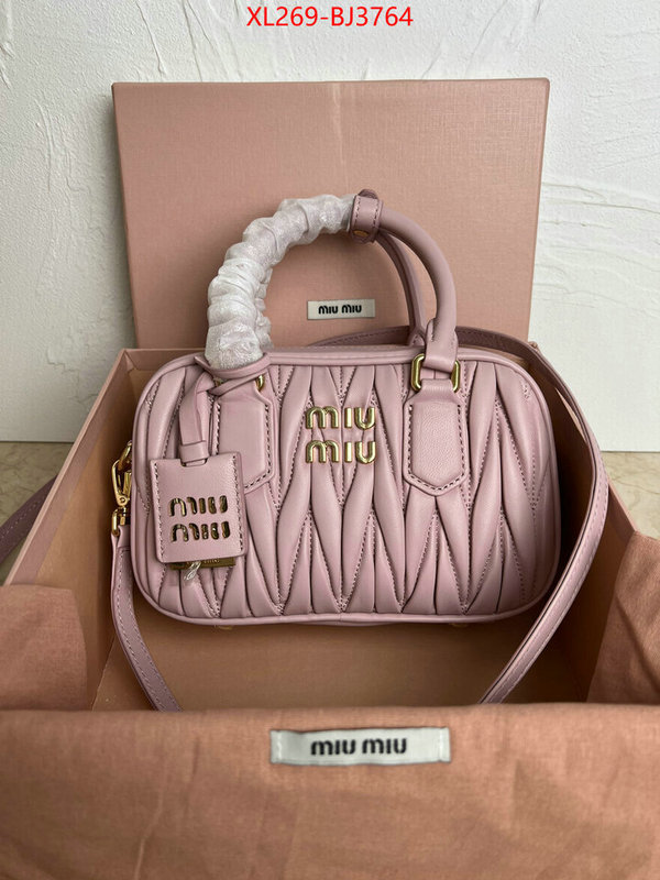 Miu Miu Bags(TOP)-Handbag- aaaaa ID: BJ3764 $: 269USD,