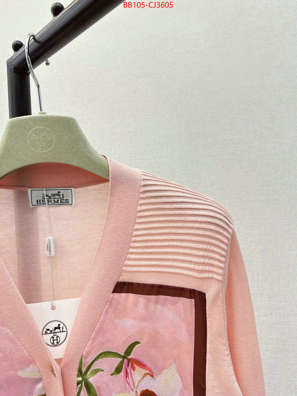 Clothing-Hermes best quality fake ID: CJ3605 $: 105USD