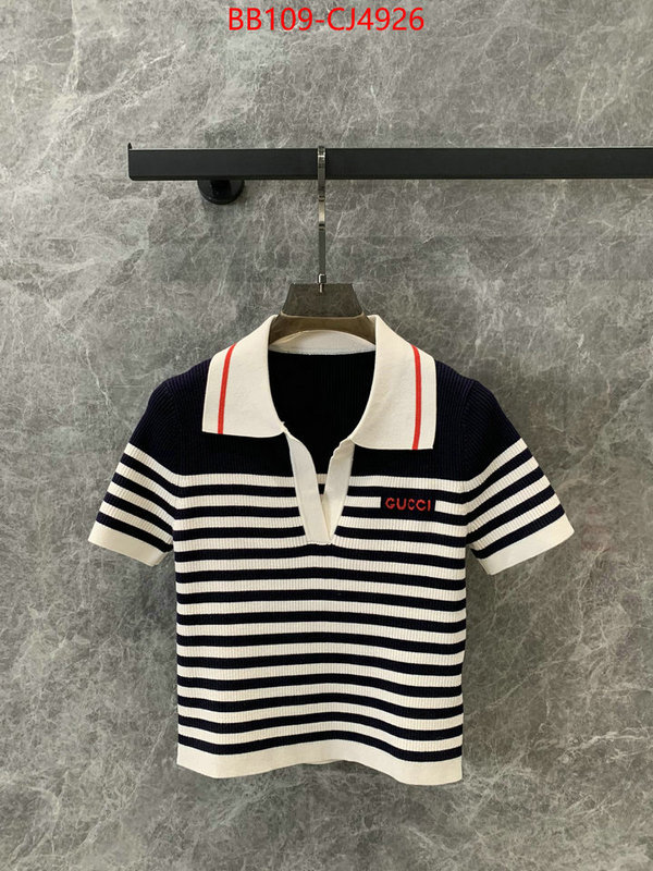 Clothing-Gucci the top ultimate knockoff ID: CJ4926 $: 109USD