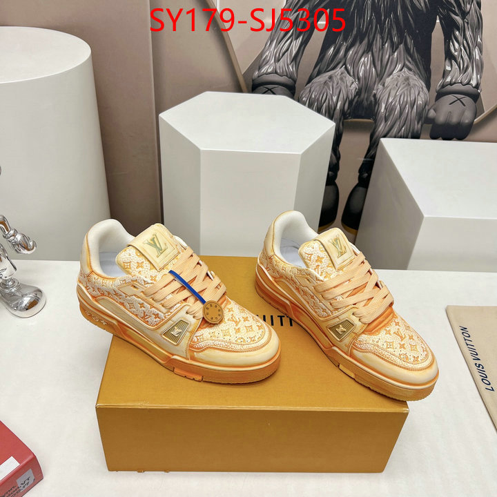 Men Shoes-LV where quality designer replica ID: SJ5305 $: 179USD