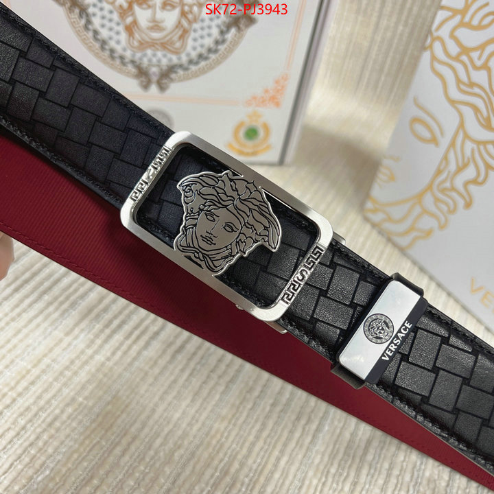 Belts-Versace top perfect fake ID: PJ3943 $: 72USD
