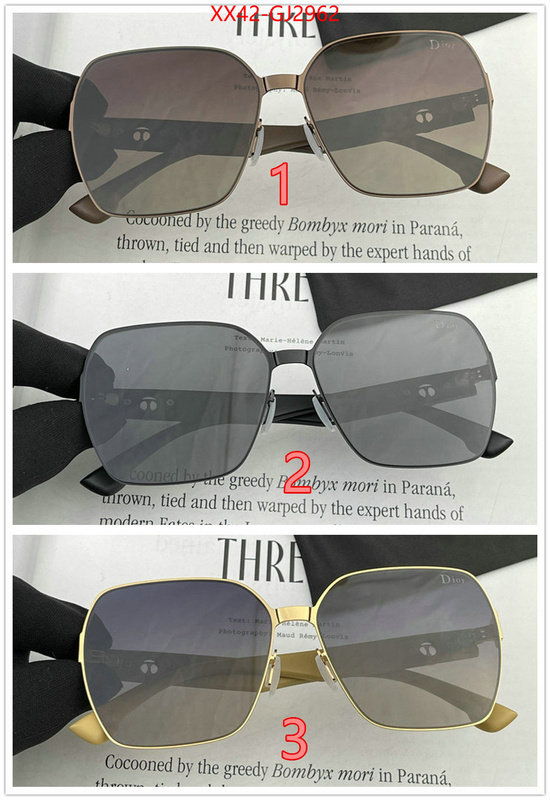 Glasses-Dior aaaaa replica designer ID: GJ2962 $: 42USD