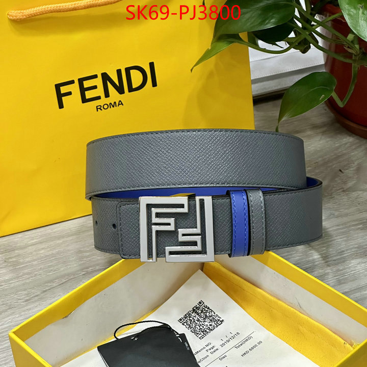 Belts-Fendi replica 2024 perfect luxury ID: PJ3800 $: 69USD