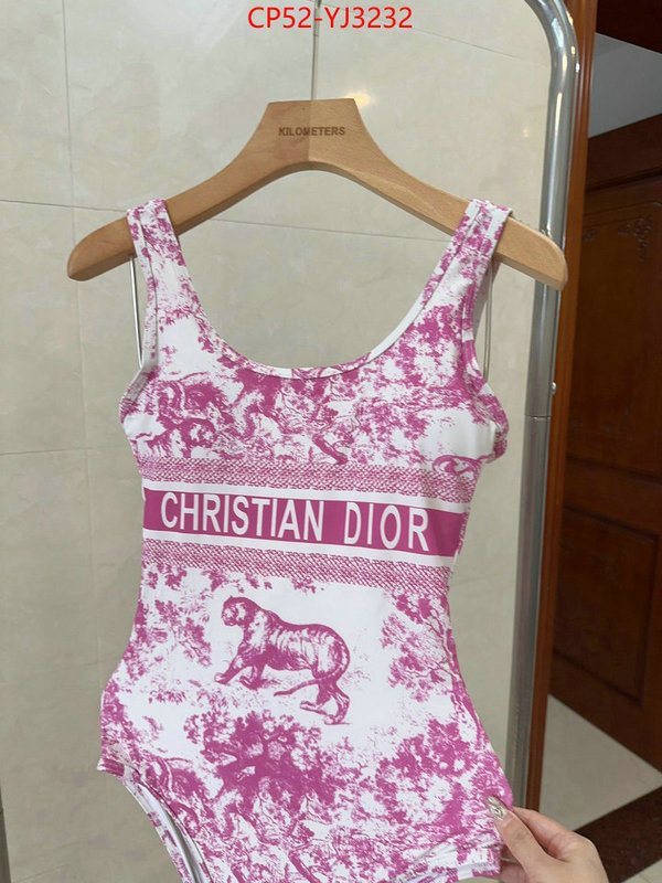 Swimsuit-Dior high quality designer ID: YJ3232 $: 52USD