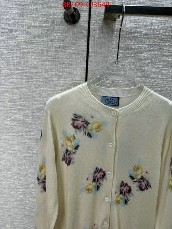 Clothing-Prada high-end designer ID: CJ3649 $: 109USD