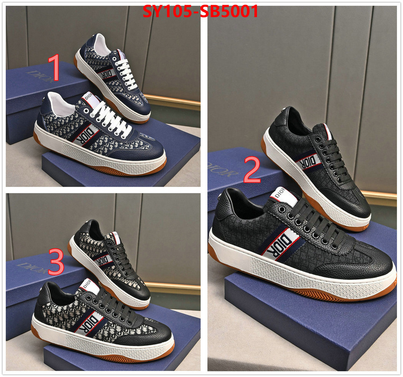 Men shoes-Dior what 1:1 replica ID: SB5001 $: 105USD