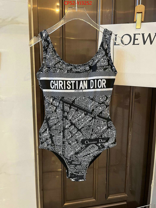 Swimsuit-Dior wholesale replica shop ID: YJ3252 $: 52USD
