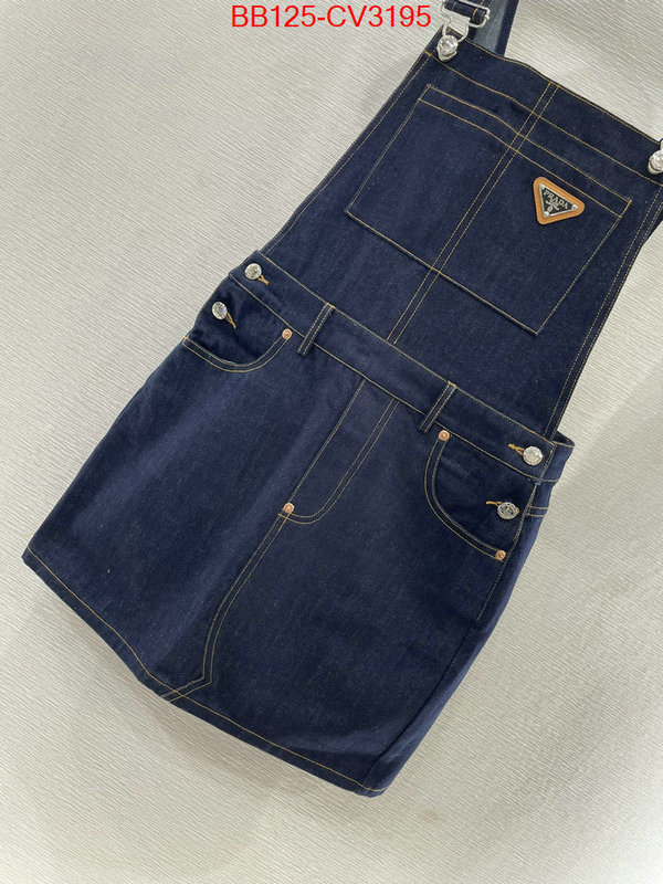 Clothing-Prada wholesale ID: CV3195 $: 125USD