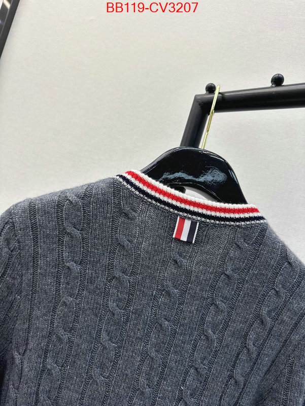Clothing-Thom Browne buy best high-quality ID: CV3207 $: 119USD