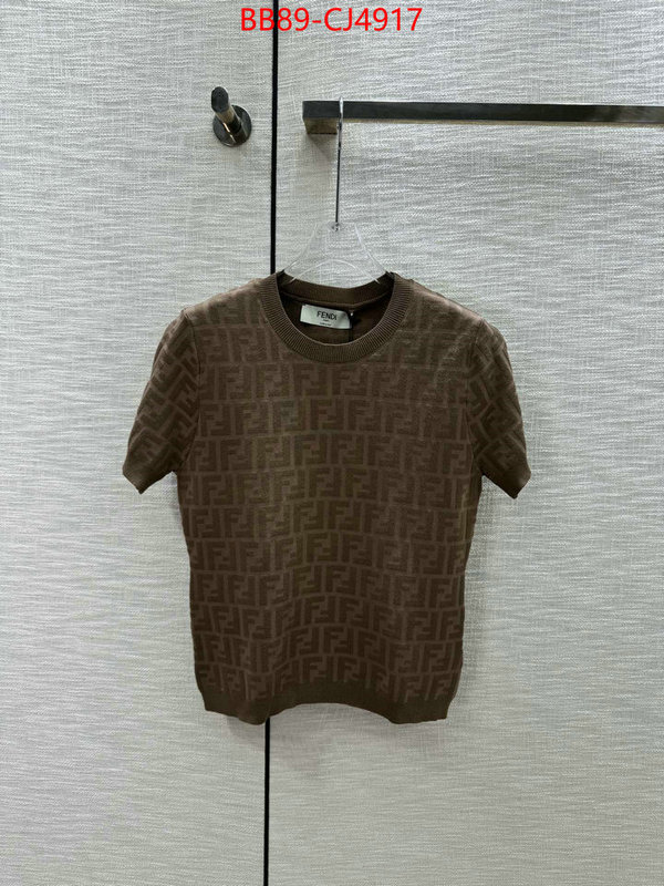 Clothing-Fendi cheap replica ID: CJ4917 $: 89USD