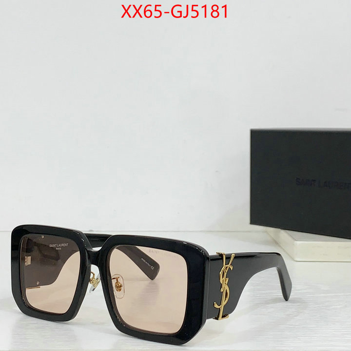 Glasses-YSL shop designer ID: GJ5181 $: 65USD