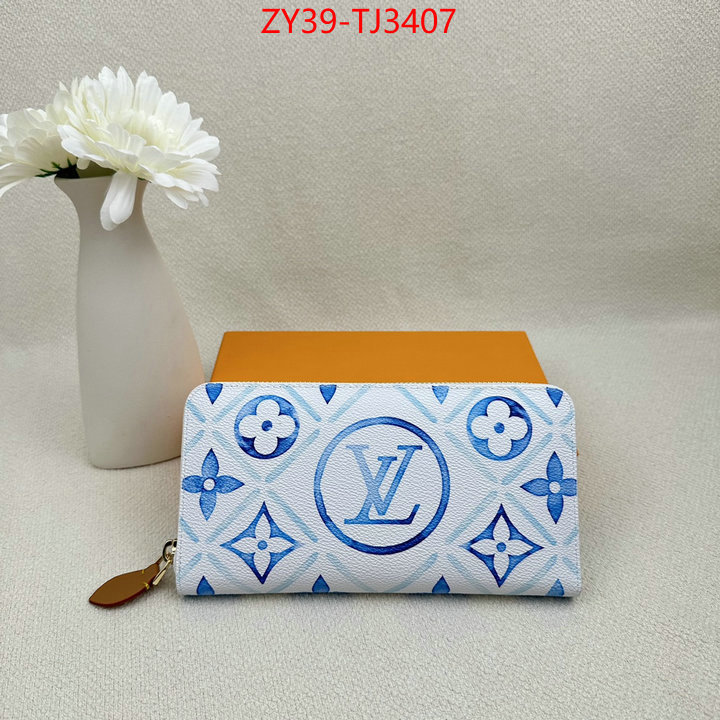 LV Bags(4A)-Wallet buy best high-quality ID: TJ3407 $: 39USD,