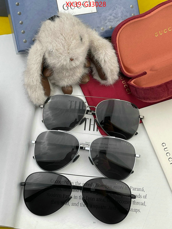 Glasses-Gucci 2024 replica wholesale cheap sales online ID: GJ3028 $: 39USD