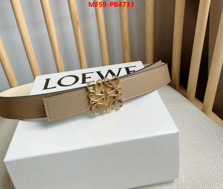 Belts-Loewe top 1:1 replica ID: PB4733 $: 59USD