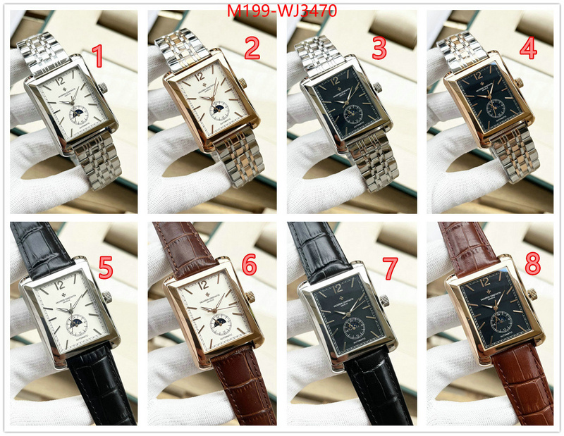 Watch(TOP)-Vacheron Constantin top sale ID: WJ3470 $: 199USD