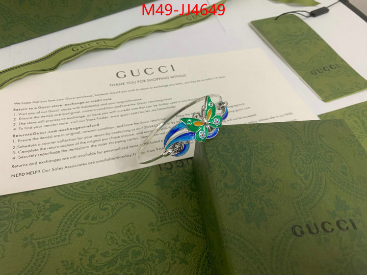 Jewelry-Gucci what is top quality replica ID: JJ4649 $: 49USD