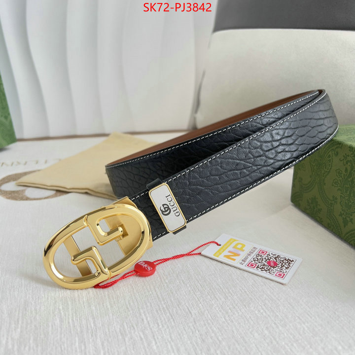 Belts-Gucci top quality website ID: PJ3842 $: 72USD