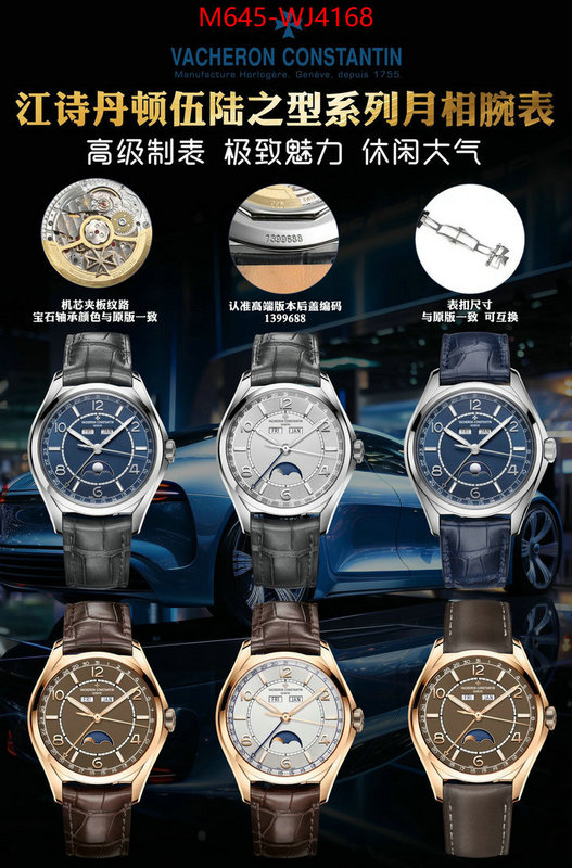 Watch(TOP)-Vacheron Constantin top grade ID: WJ4168 $: 645USD