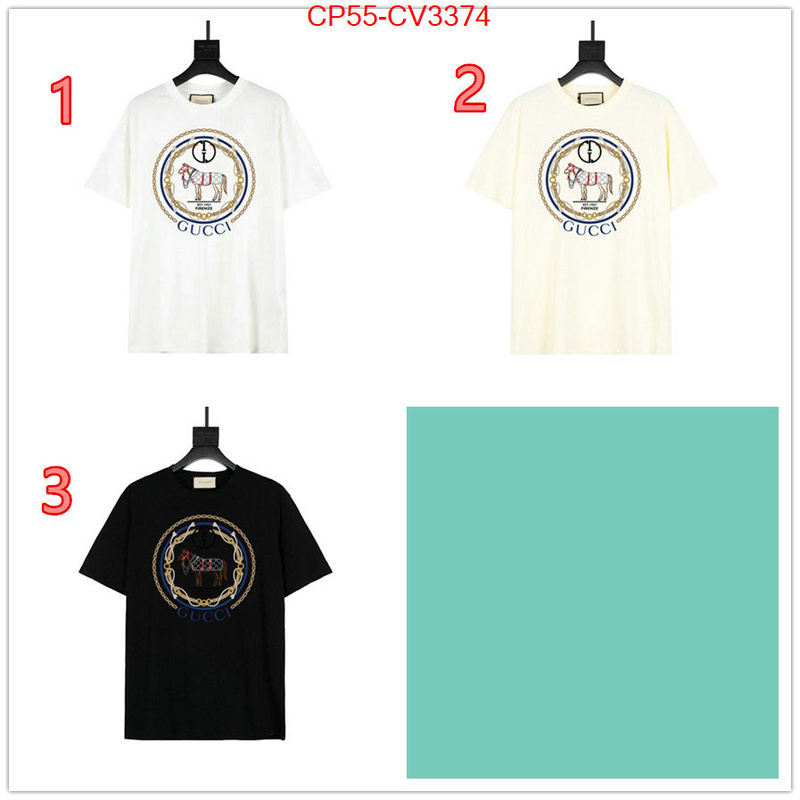 Clothing-Gucci practical and versatile replica designer ID: CV3374 $: 55USD