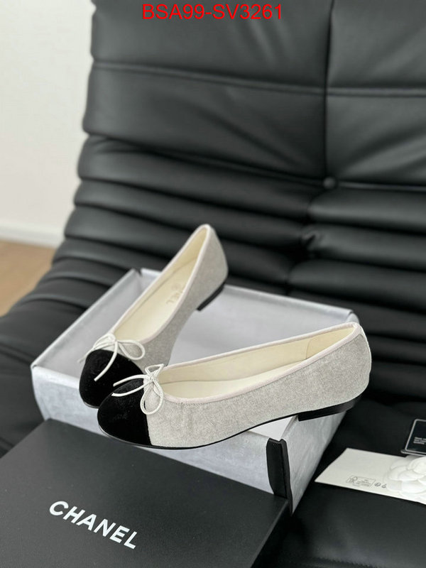 Women Shoes-Chanel copy aaaaa ID: SV3261 $: 99USD