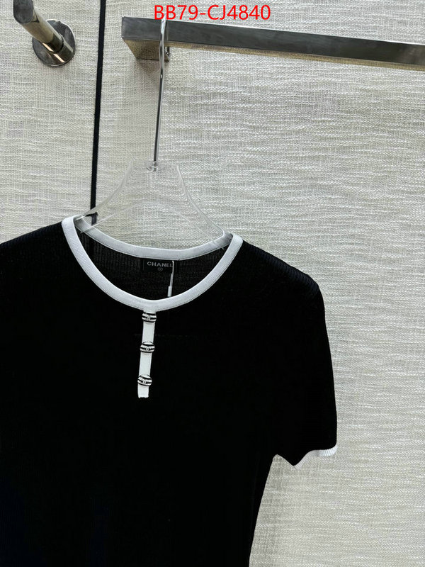 Clothing-Chanel how to start selling replica ID: CJ4840 $: 79USD