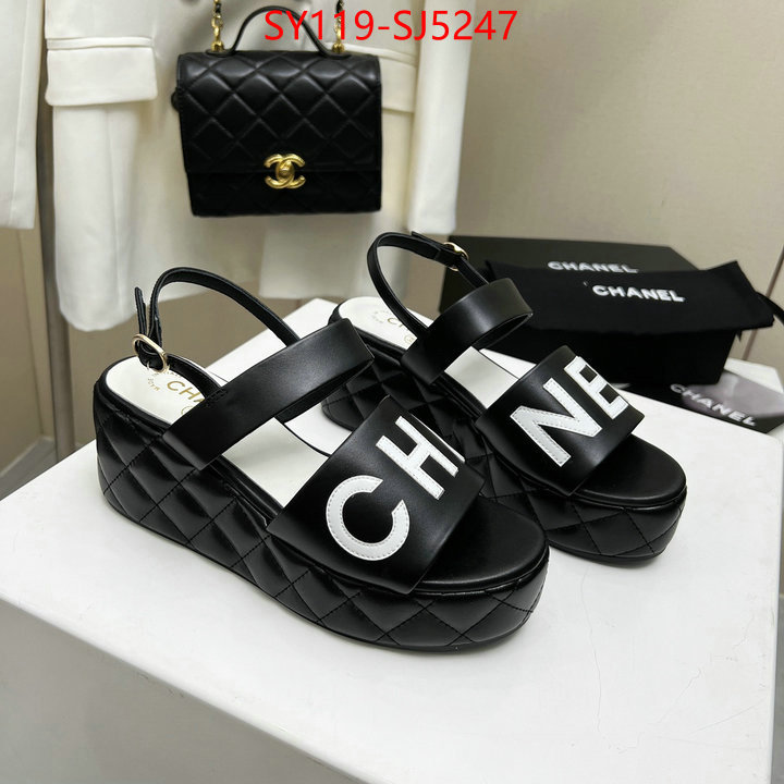 Women Shoes-Chanel what are the best replica ID: SJ5247 $: 119USD