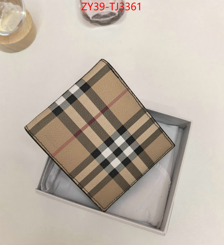 Burberry Bags(4A)-Wallet 7 star replica ID: TJ3361 $: 39USD,