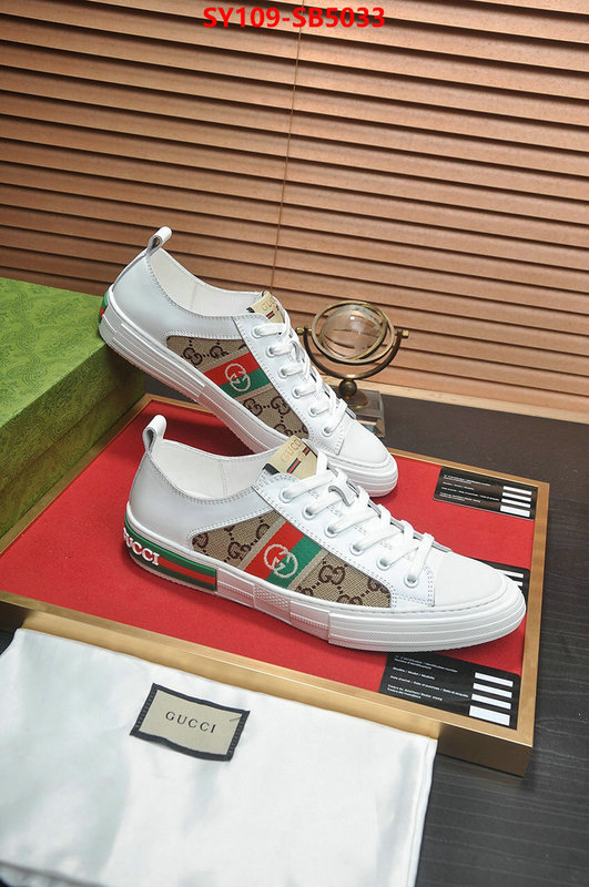 Men Shoes-Gucci fake aaaaa ID: SB5033 $: 109USD