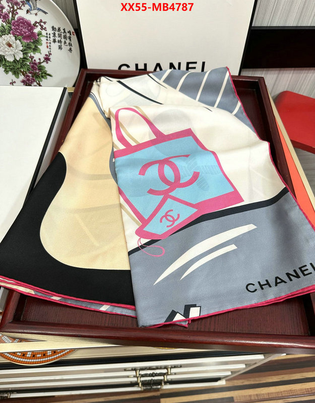 Scarf-Chanel quality replica ID: MB4787 $: 55USD