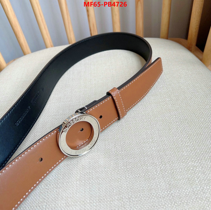 Belts-Burberry replicas ID: PB4726 $: 65USD
